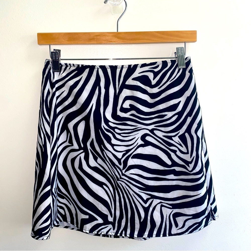 ZEBRA MICRO MINI SKIRT🦓🦓🦓